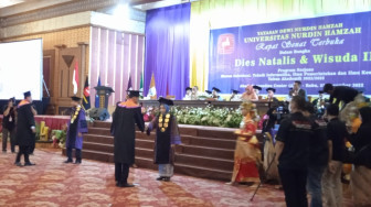 Gelar Dies Natalis ke-2, Universitas Nurdin Hamzah Wisuda 269 Sarjana Baru